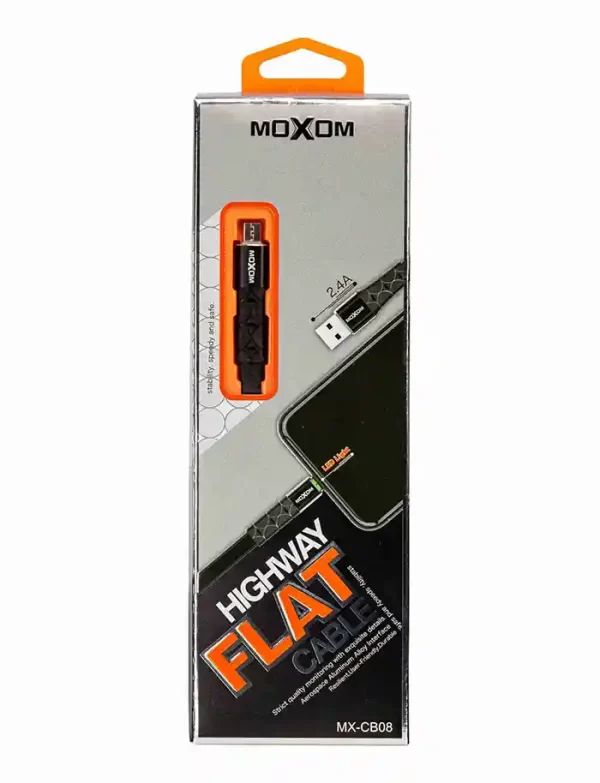 کابل شارژ USB به MICRO موکسوم مدل MX_CB08
