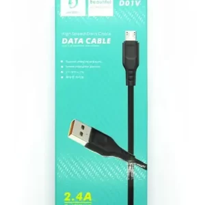 کابل MICRO USB مدل DENMEN D01V (عمده و تک)