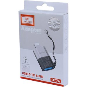 تبدیل USB به LIGHTNING (OTG) ارلدام مدل OT74